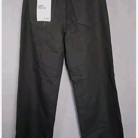 S.O.N.G. Low rise slouchy Street jean size 7 NWT Black - Picture 8 of 9